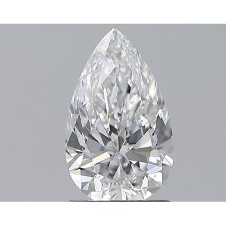 1.0 Carat Pear D SI2 - EX GIA Natural Diamond