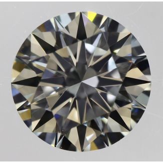 0.41 Carat Round I VS2 EX GIA Natural Diamond