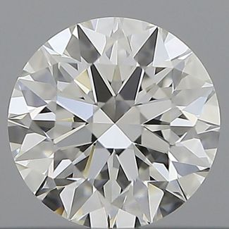 0.52 Carat Round H IF EX GIA Natural Diamond