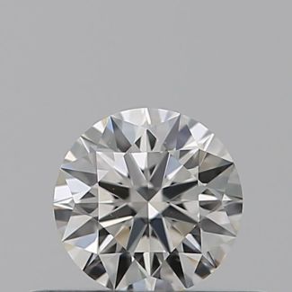 0.3 Carat Round H VS2 EX GD GIA Natural Diamond