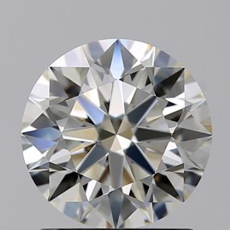 1.19 Carat Round K VVS2 EX GIA Natural Diamond