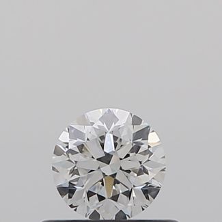 0.40 Carat Round D VS2 G EX VG GIA Natural Diamond