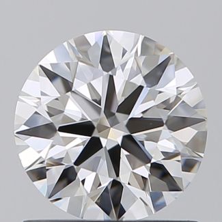 0.95 Carat Round E VVS1 EX GIA Natural Diamond