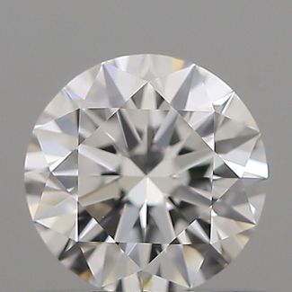 0.55 Carat Round D VVS1 EX GIA Natural Diamond