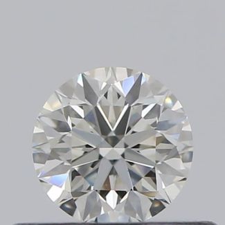 0.32 Carat Round I VS2 VG GIA Natural Diamond