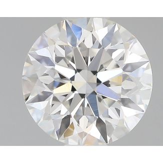 0.7 Carat Round F VS2 EX GIA Natural Diamond