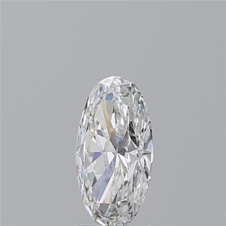 1.51 Carat Oval E VVS1 - EX GIA Natural Diamond