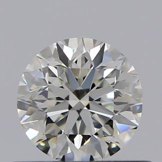 0.45 Carat Round I VVS2 VG GIA Natural Diamond