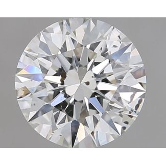 1.01 Carat Round E SI2 EX GIA Natural Diamond