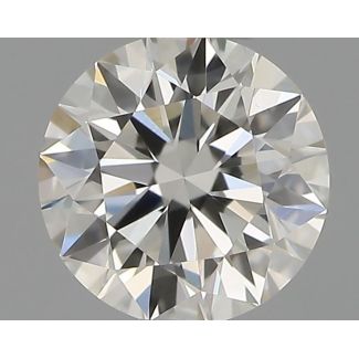 0.30 Carat Round H VS2 EX VG IGI Natural Diamond