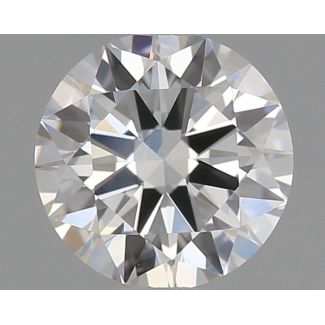 0.5 Carat Round G VVS2 EX GD GIA Natural Diamond