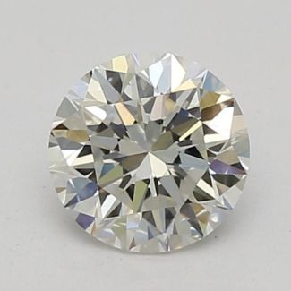 0.35 Carat Round I VVS1 VG GIA Natural Diamond