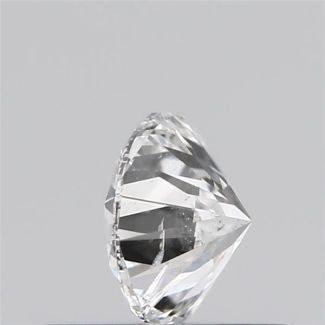 0.35 Carat Round D SI2 EX GIA Natural Diamond