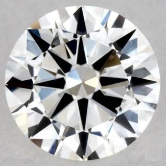 0.3 Carat Round H VVS1 VG EX GIA Natural Diamond