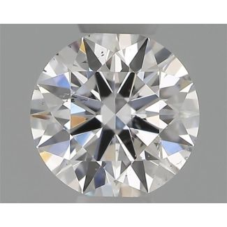 0.30 Carat Round D SI1 EX GIA Natural Diamond