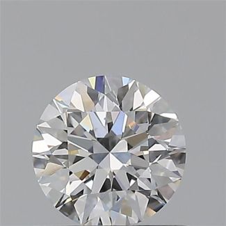 0.50 Carat Round E VS2 EX GIA Natural Diamond