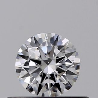 0.30 Carat Round D VS1 VG EX GIA Natural Diamond