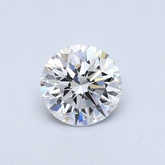 0.43 Carat Round D VS1 VG EX GIA Natural Diamond