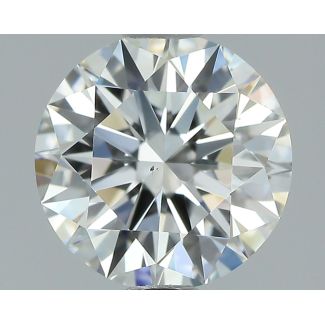 1.08 Carat Round H VS2 EX GIA Natural Diamond