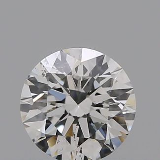 0.30 Carat Round F SI2 EX VG GIA Natural Diamond