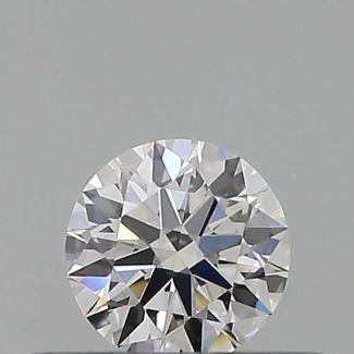 0.24 Carat Round E VS1 EX GIA Natural Diamond