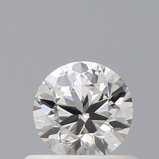 0.50 Carat Round I VVS2 G VG F GIA Natural Diamond