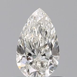 0.46 Carat Pear H VS1 - VG G GIA Natural Diamond