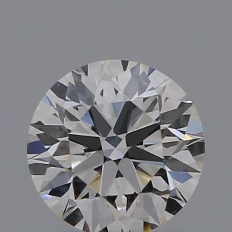 0.45 Carat Round F VVS1 EX VG GIA Natural Diamond