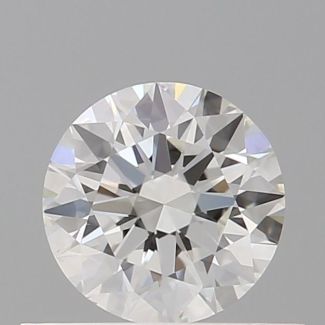 0.5 Carat Round F VS1 EX GIA Natural Diamond