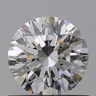 0.7 Carat Round F VS1 EX GIA Natural Diamond