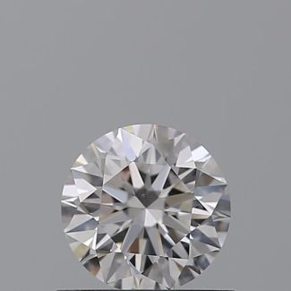 0.51 Carat Round D VS1 EX GIA Natural Diamond