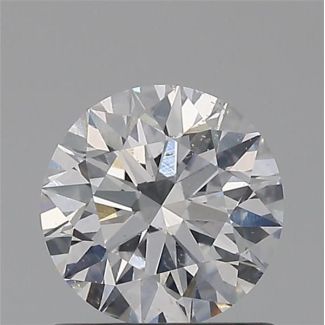 0.80 Carat Round D SI1 EX GIA Natural Diamond