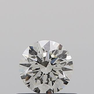 0.40 Carat Round J VS2 EX GIA Natural Diamond