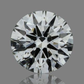 0.56 Carat Round I SI2 EX GIA Natural Diamond