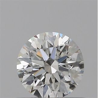 0.45 Carat Round H VS2 EX GIA Natural Diamond