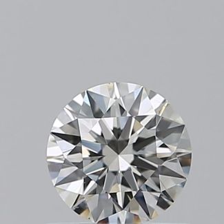 0.5 Carat Round H VS2 EX GIA Natural Diamond