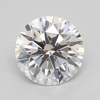 0.36 Carat Round D VVS1 EX GIA Natural Diamond