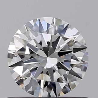 0.60 Carat Round E VS1 VG EX GIA Natural Diamond