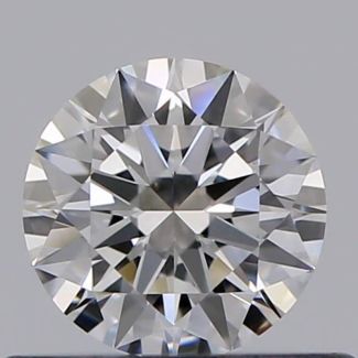 0.40 Carat Round D VVS1 EX GIA Natural Diamond