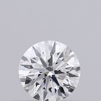 0.27 Carat Round D SI1 EX VG GIA Natural Diamond