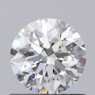 0.6 Carat Round F VVS1 EX GIA Natural Diamond