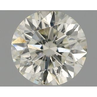 0.51 Carat Round H SI2 EX VG IGI Natural Diamond