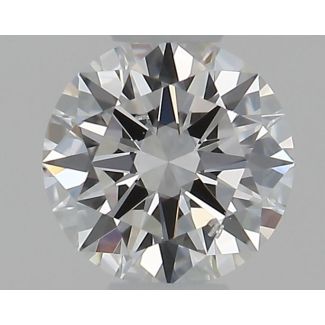 0.3 Carat Round D SI2 EX GIA Natural Diamond