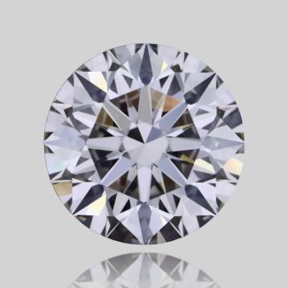 0.58 Carat Round H IF EX GIA Natural Diamond