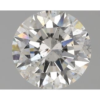 2.0 Carat Round F SI2 EX IGI Natural Diamond