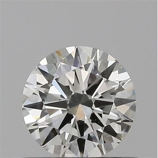 0.50 Carat Round H VS1 EX VG IGI Natural Diamond