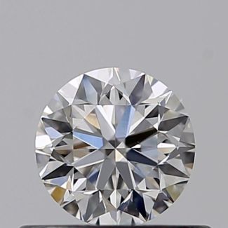 0.40 Carat Round E VS2 VG EX GIA Natural Diamond