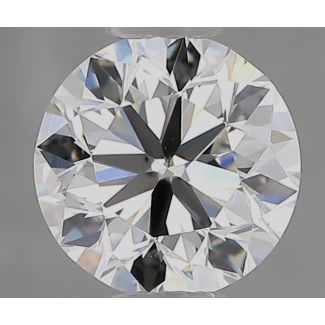 0.90 Carat Round H VS2 VG GIA Natural Diamond