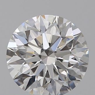 0.75 Carat Round F VS1 EX GIA Natural Diamond