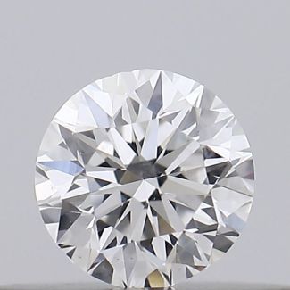 0.18 Carat Round E SI1 VG EX GIA Natural Diamond